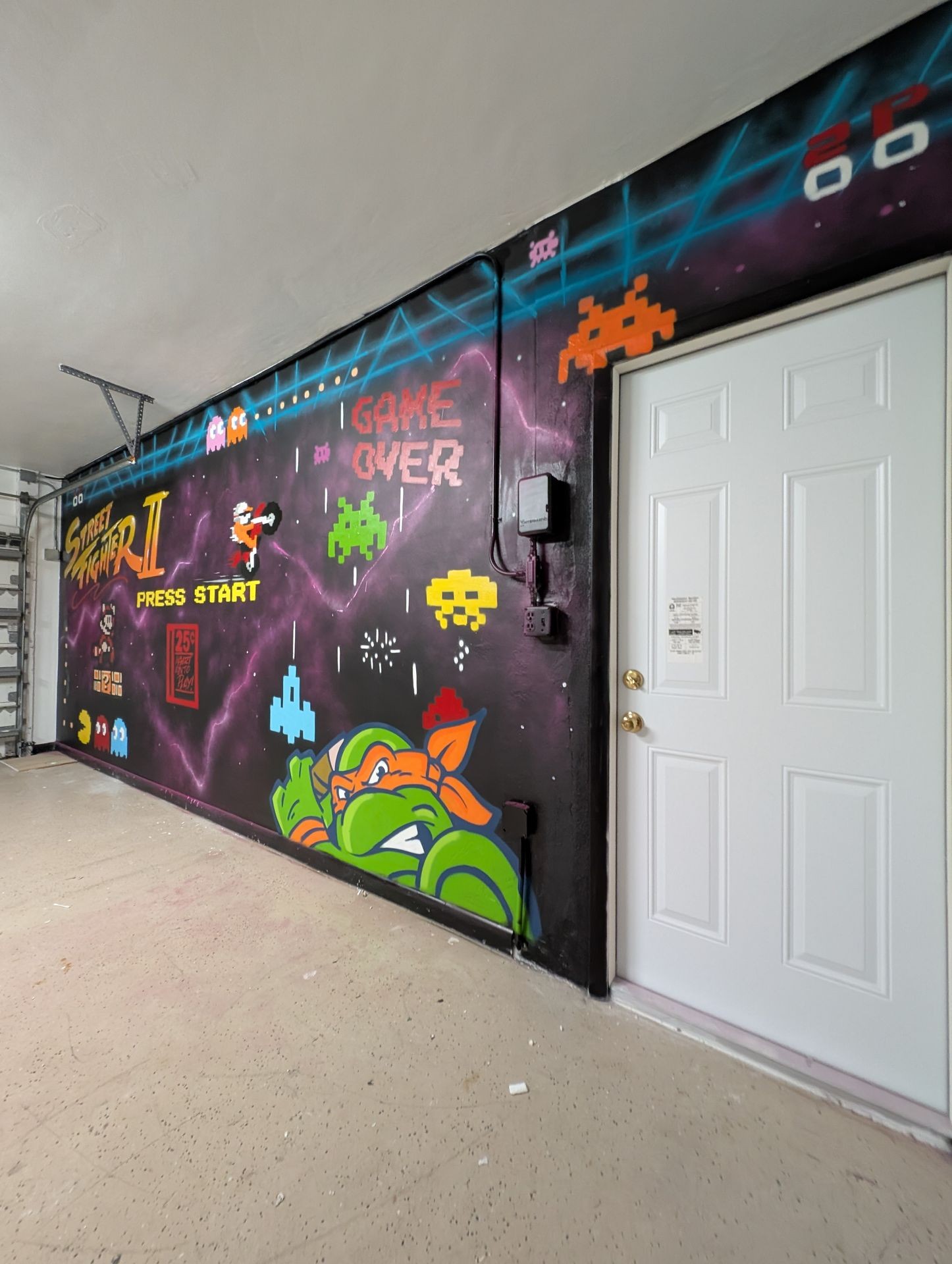 Vacation Home Mural Game Room